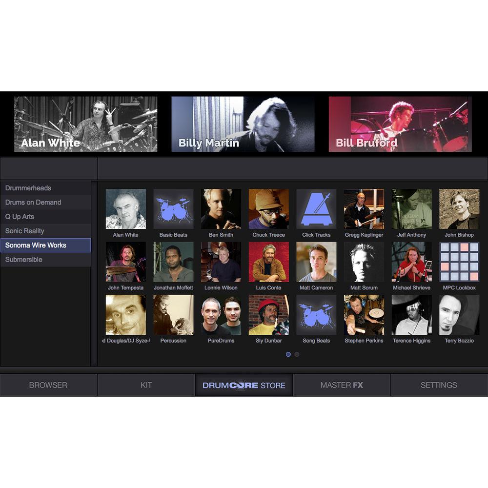 Sonoma Wire Works DrumCore 4 Lite - Virtual Instrument Plug-In