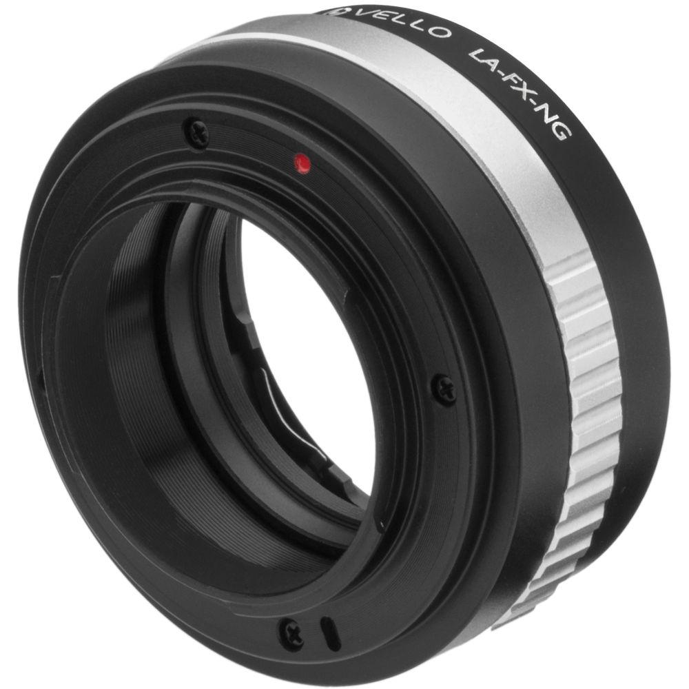Vello Nikon F-Mount G Lens to Fujifilm X-Mount Camera Lens Adapter with Aperture Control