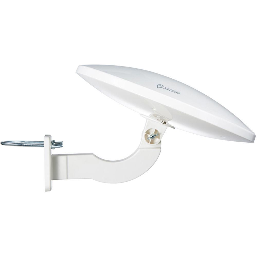 ANTOP Antennas AT-414B UFO Outdoor Attic RV Amplified HDTV Antenna
