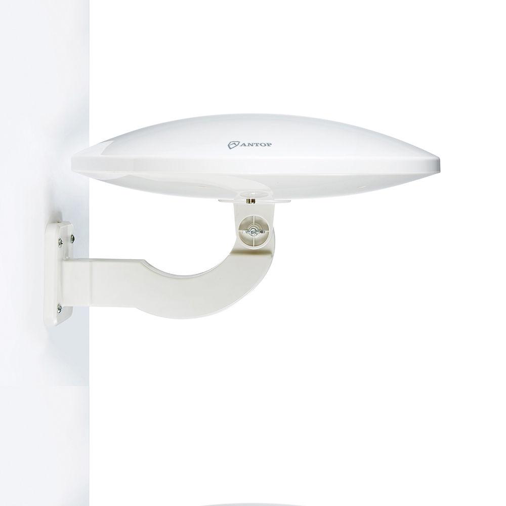 ANTOP Antennas AT-414B UFO Outdoor Attic RV Amplified HDTV Antenna