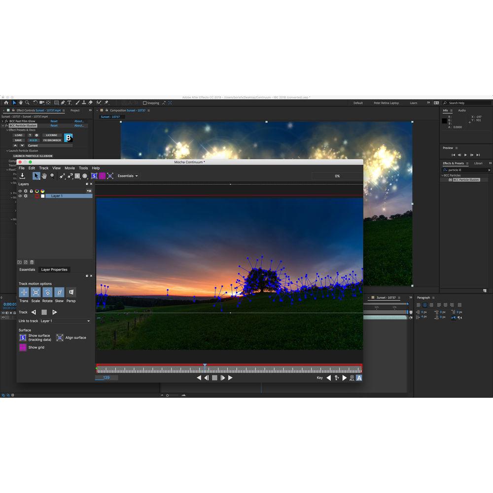 Boris FX Continuum 2019 Multi-Host License for Avid Adobe OFX Apple