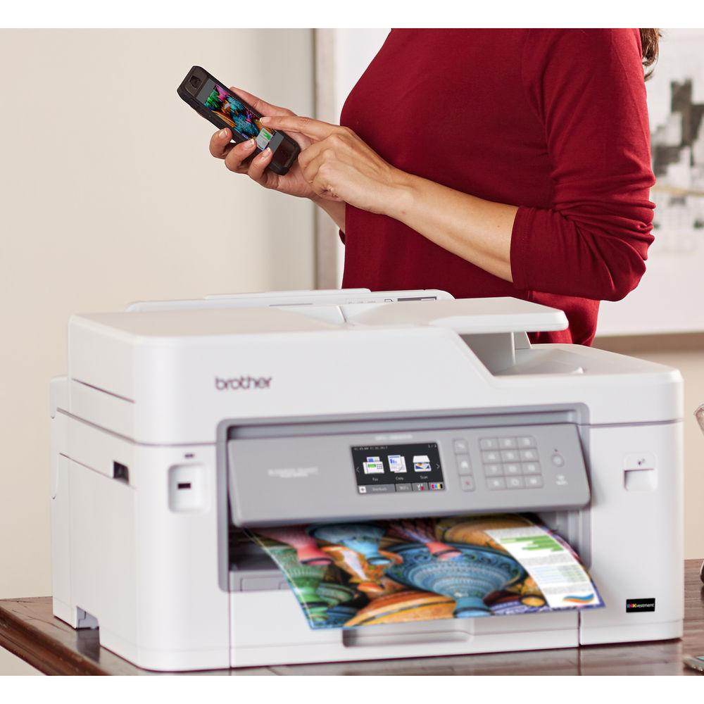 Brother MFC-J5830DW Business Smart Plus All-in-One Inkjet Printer, Brother, MFC-J5830DW, Business, Smart, Plus, All-in-One, Inkjet, Printer