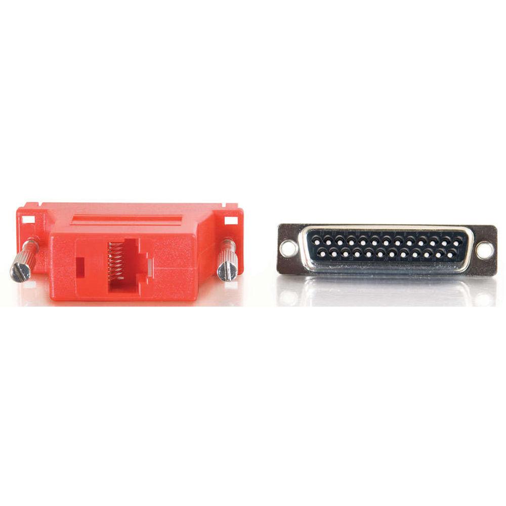 C2G RJ45 Female to DB25 Male Modular Adapter