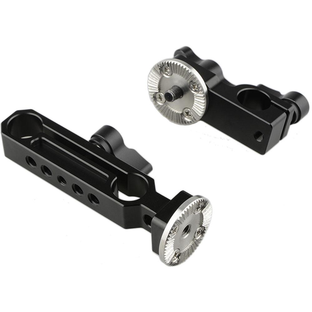 CAMVATE 15mm Rod Clamp and Rod Block with ARRI Rosette Mount