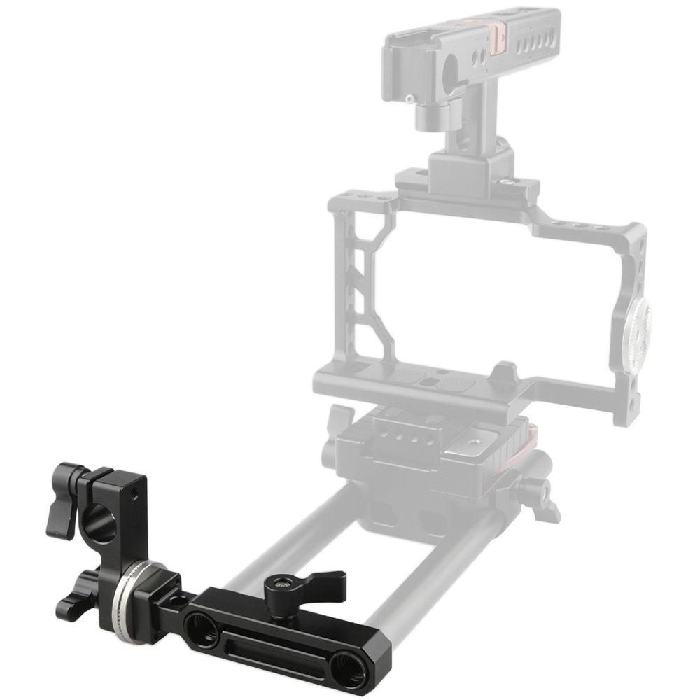 CAMVATE 15mm Rod Clamp and Rod Block with ARRI Rosette Mount