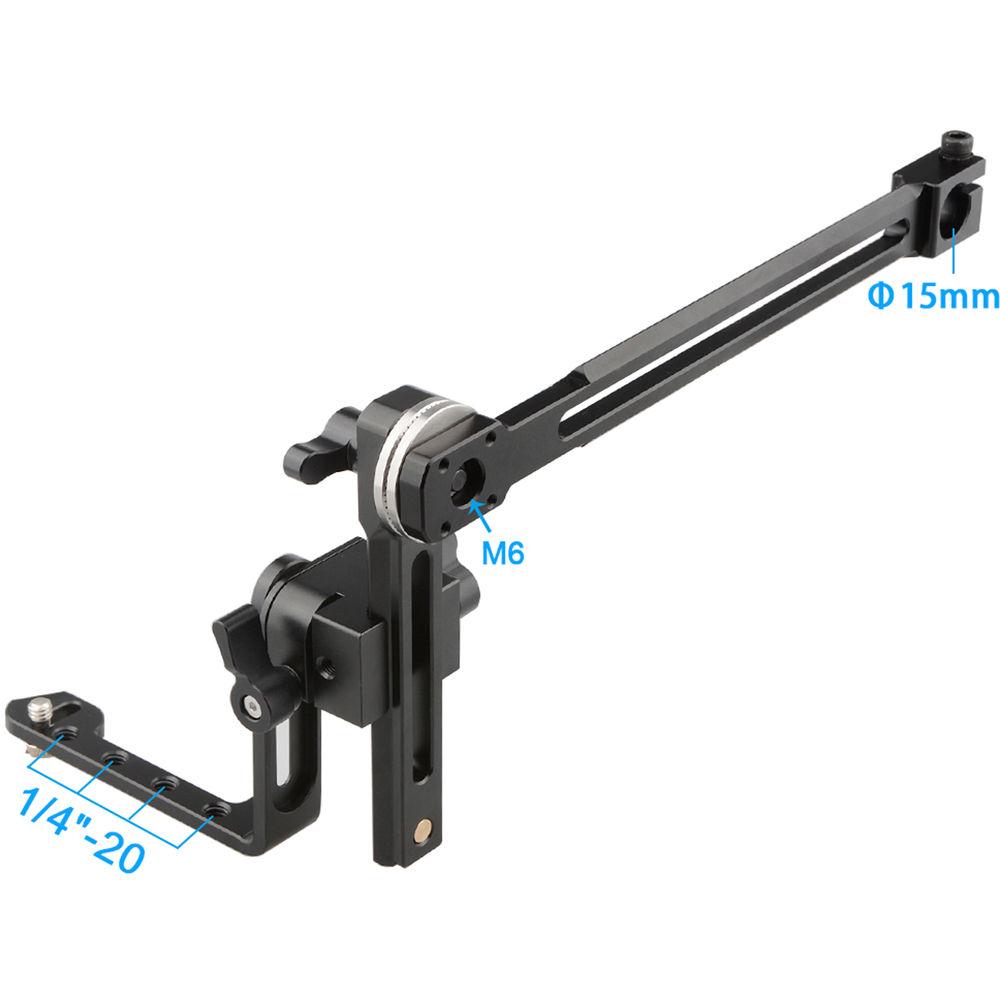 CAMVATE Support Mount Kit with 15mm Rod Clamp for EVF Monitor