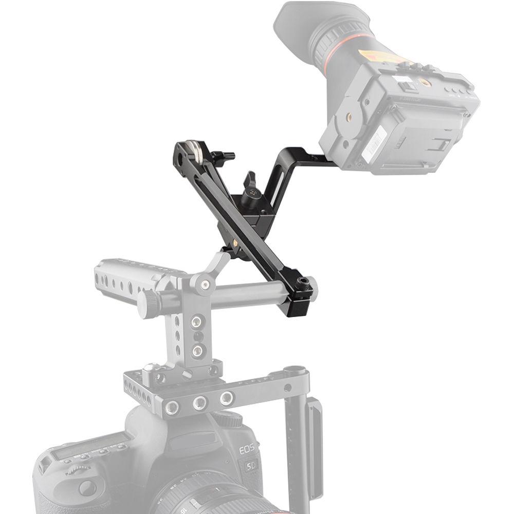 CAMVATE Support Mount Kit with 15mm Rod Clamp for EVF Monitor