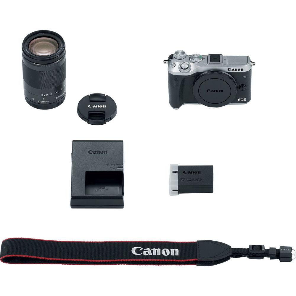 Canon EOS M6 Mirrorless Digital Camera with 18-150mm Lens
