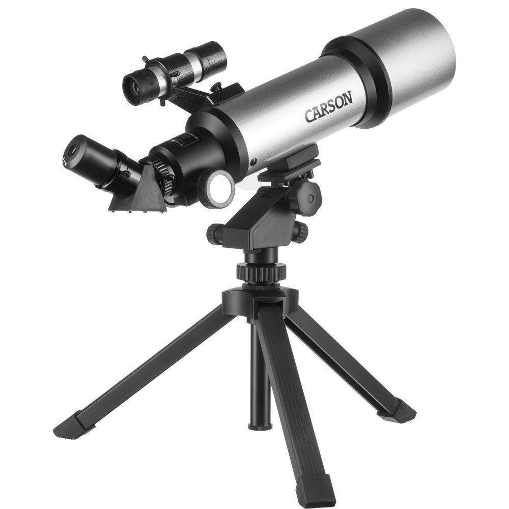 Carson SkyChaser 70mm f 6 Refractor AZ Telescope