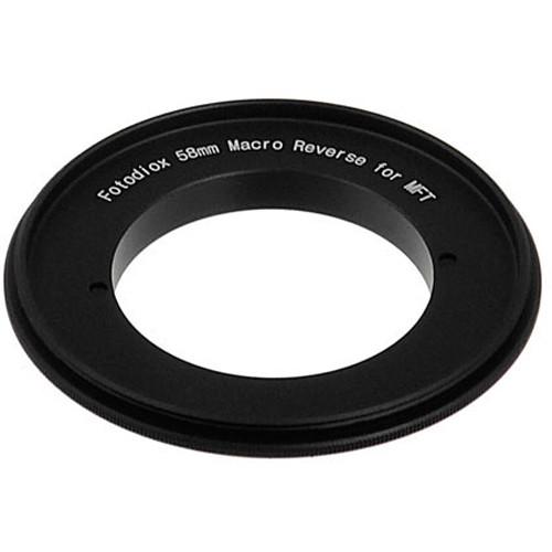 FotodioX 58mm Reverse Mount Macro Adapter Ring for Micro Four Thirds-Mount Cameras