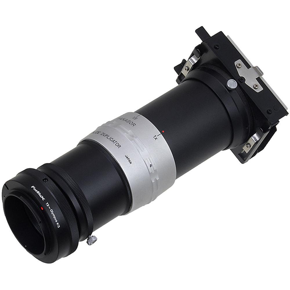 FotodioX Lens Mount Adapter for T-Mount T T-2 Screw Mount SLR Lens to Olympus 4 3 Mount Mirrorless Camera Body