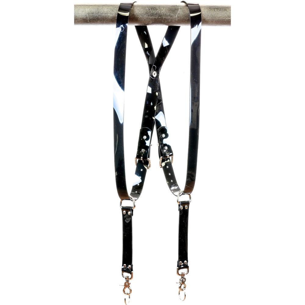 Funk Plus PVC Vinyl Snap Back Harness with 1.25" Wide Straps