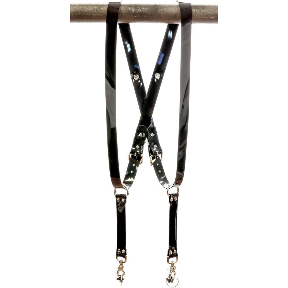 Funk Plus PVC Vinyl Snap Back Harness with 1.25" Wide Straps