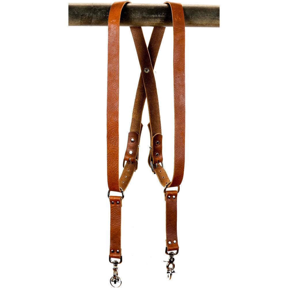 Funk Plus Water Buffalo Leather Snap Back Harness with 1.25" Wide Straps