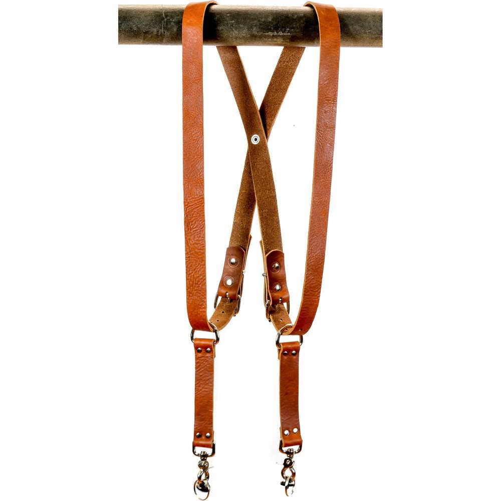 Funk Plus Water Buffalo Leather Snap Back Harness with 1.25" Wide Straps