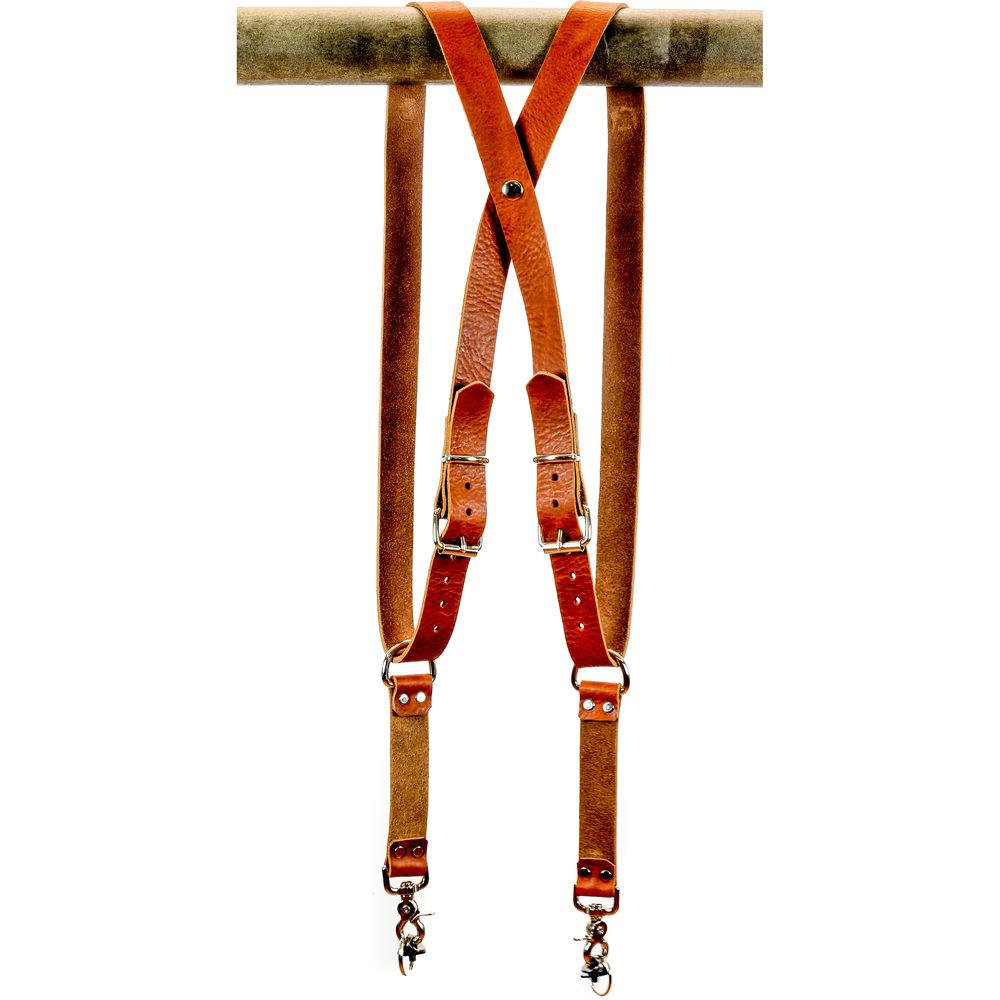 Funk Plus Water Buffalo Leather Snap Back Harness with 1.25" Wide Straps