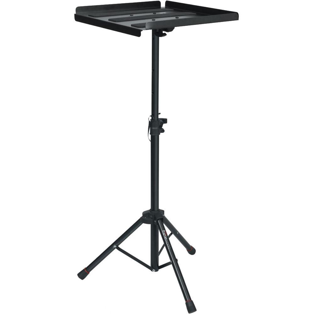 Gator Cases Frameworks Compact Adjustable Media Tray with Tripod Stand