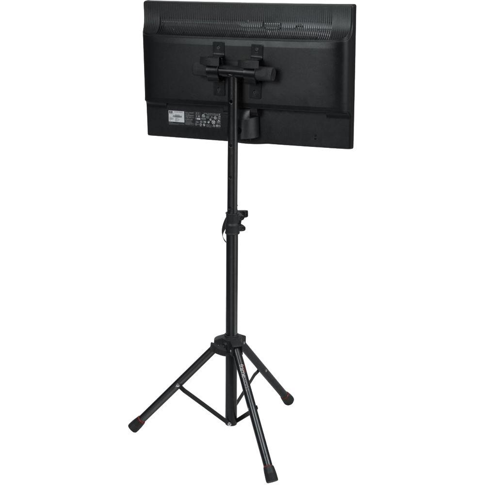 Gator Cases Frameworks Compact Adjustable Media Tray with Tripod Stand