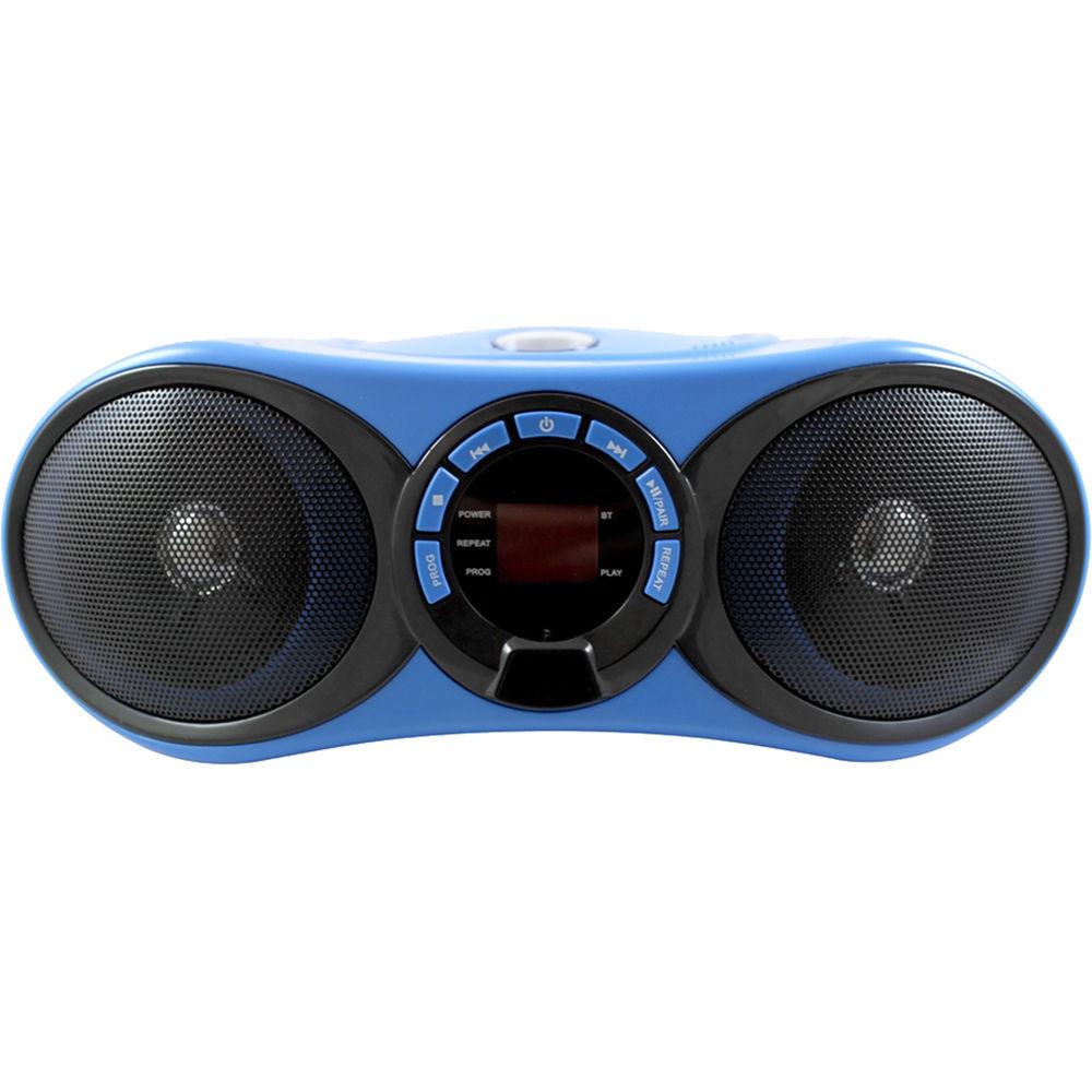 HamiltonBuhl AudioMVP Boombox Bluetooth CD FM Media Player