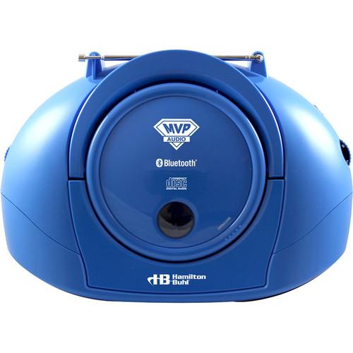 HamiltonBuhl AudioMVP Boombox Bluetooth CD FM Media Player