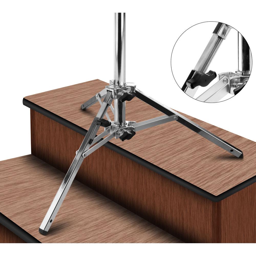 Impact Lowboy Steel Stand with Leveling Leg and Combo Head