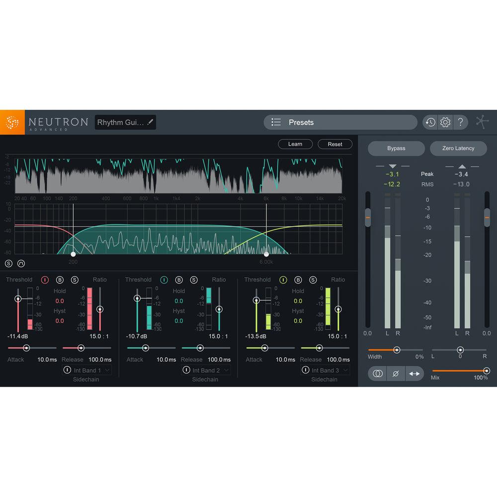 iZotope Neutron 2 Advanced - Mixing Software with Track Assistant