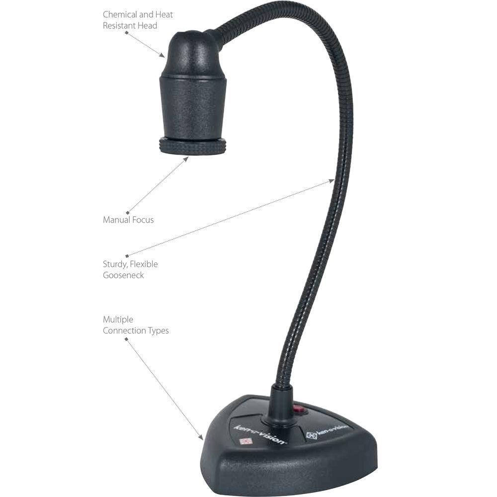 Ken-A-Vision Video Flex Document Camera with USB Connection PAL, Ken-A-Vision, Video, Flex, Document, Camera, with, USB, Connection, PAL