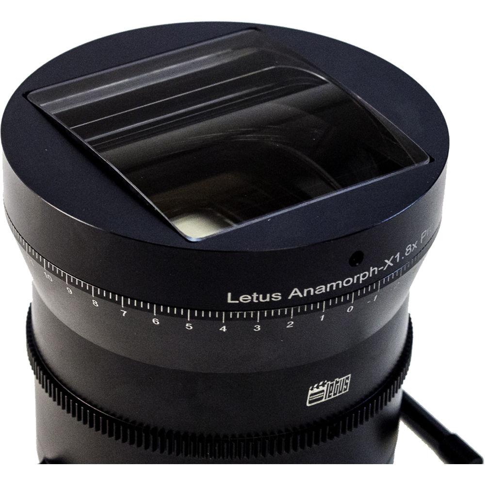 Letus35 AnamorphX-PRO 1.8x Adapter with Lens Support