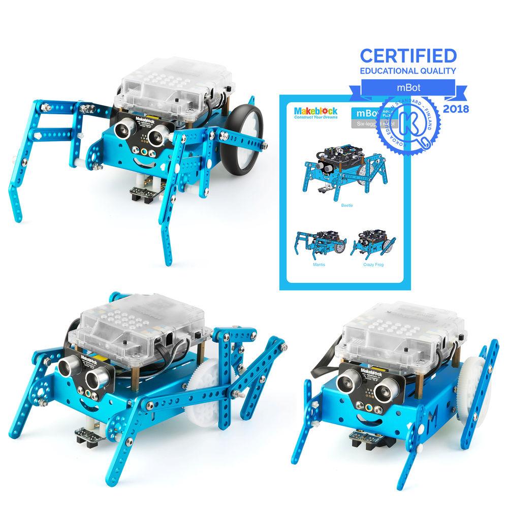 Makeblock Add-on Pack: Six-Legged Robot Add-on Pack for mBot