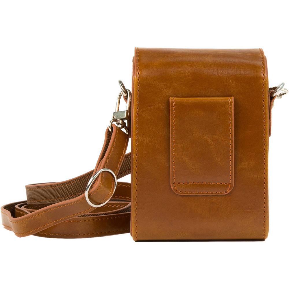 MegaGear Leather Camera Case with Strap for Samsung WB350F