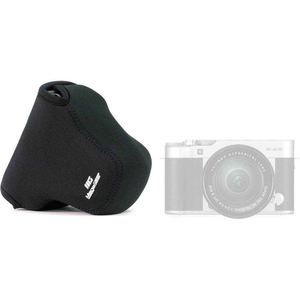 MegaGear Ultra-Light Neoprene Camera Case for Fujifilm X-A3, X-A2, X-A1, and X-M1 with 16-50mm