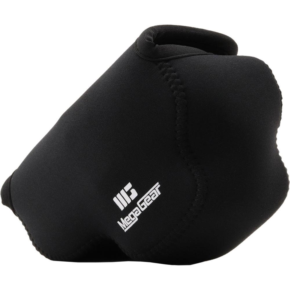 MegaGear Ultra-Light Neoprene Camera Case with Carabiner for Olympus OM-D E-M10 Mark III with 14-42mm