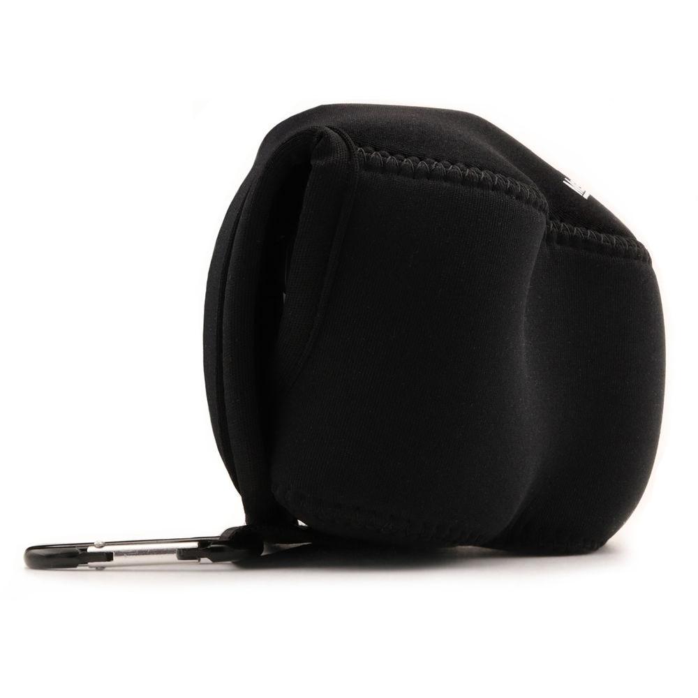 MegaGear Ultra-Light Neoprene Camera Case with Carabiner for Olympus OM-D E-M10 Mark III with 14-42mm