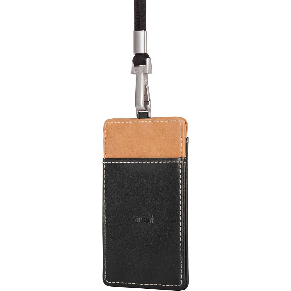 Moshi PU Leather Badge Holder