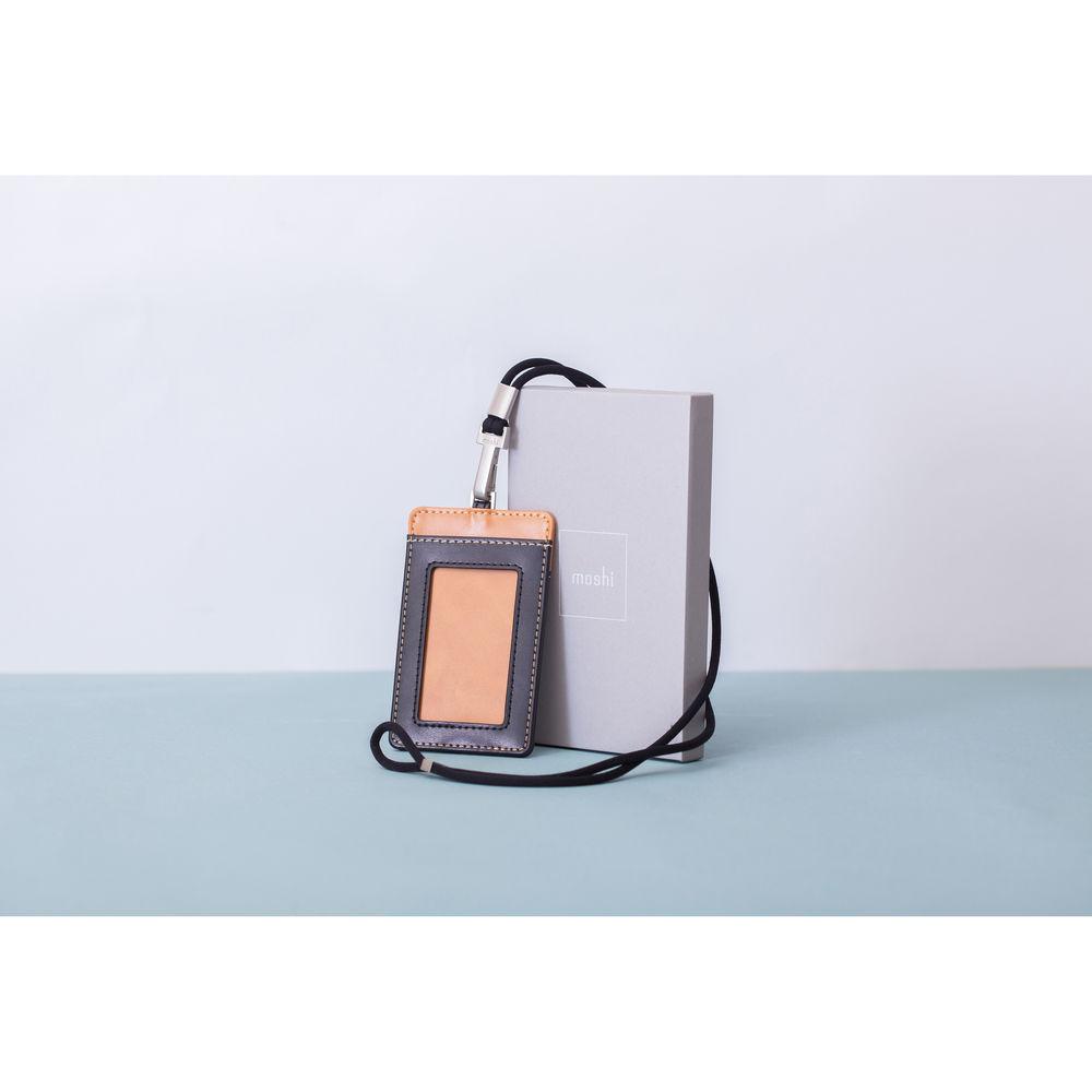 Moshi PU Leather Badge Holder