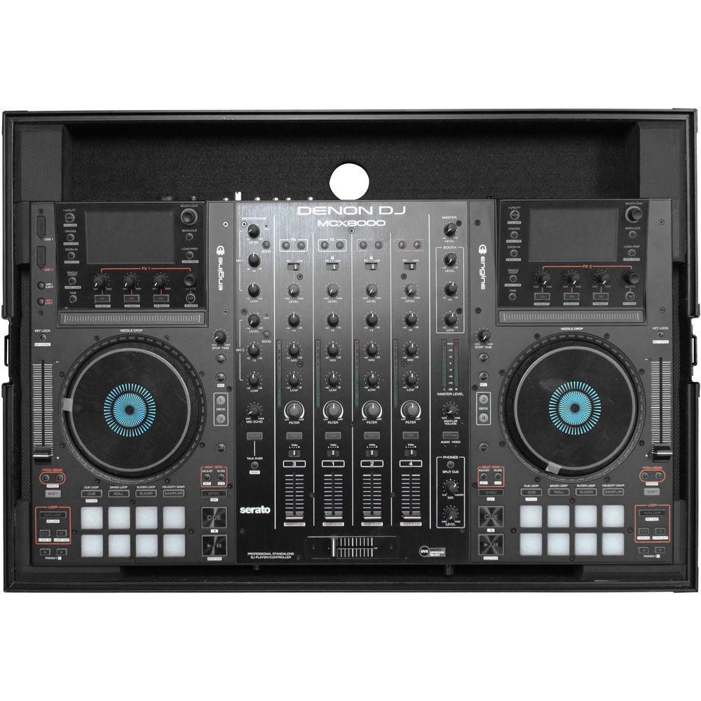 Odyssey Innovative Designs Black Label Low-Profile Case for Denon MCX8000 DJ Controller