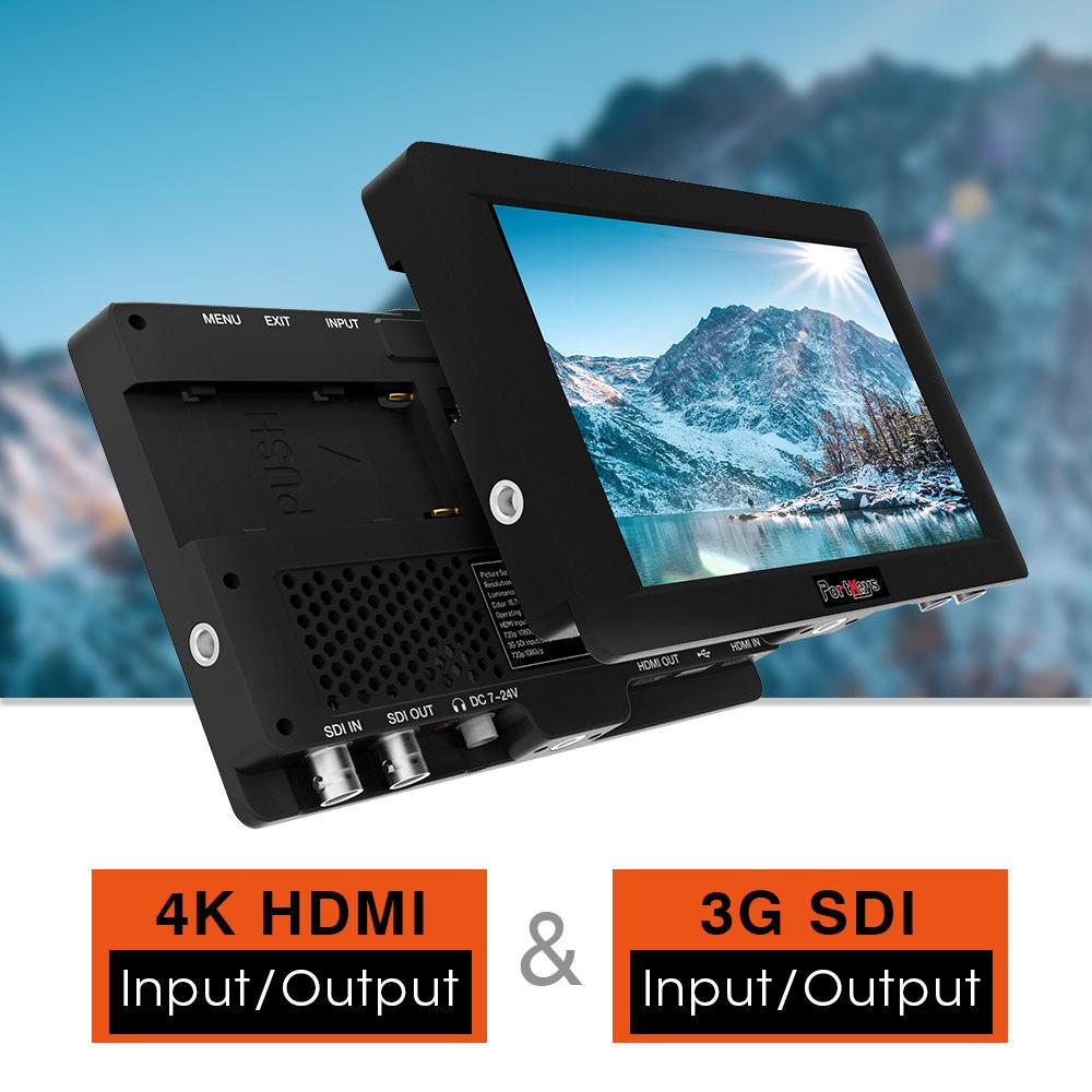PORTKEYS HS7T 7" HDMI 3G-SDI IPS On-Camera Monitor