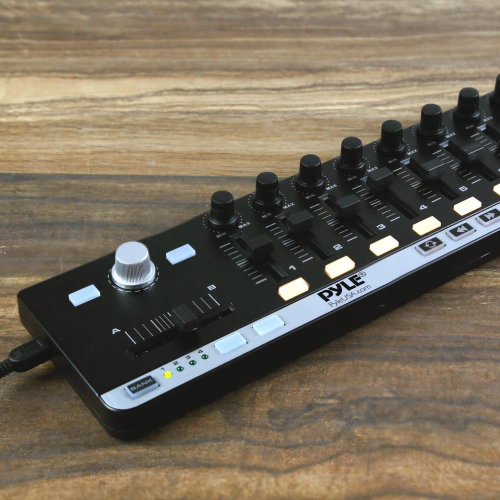 Pyle Pro PMIDIPD30 MIDI Controller for Music Production