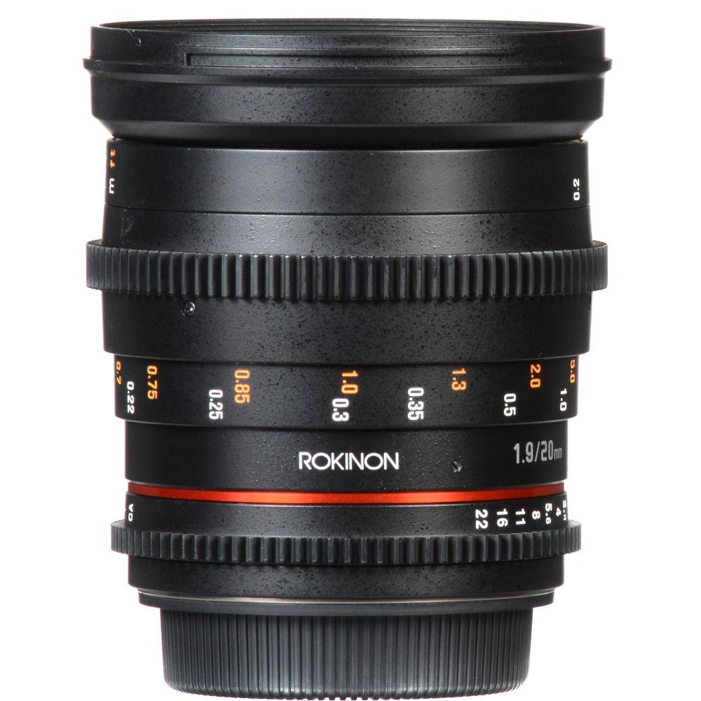 Rokinon 20mm T1.9 Cine DS Lens for Nikon F
