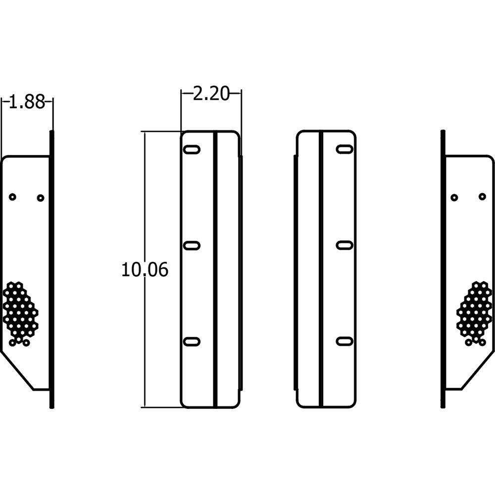 Ross Video Rackmount Kit for Carbonite Black Solo CB9 Panel