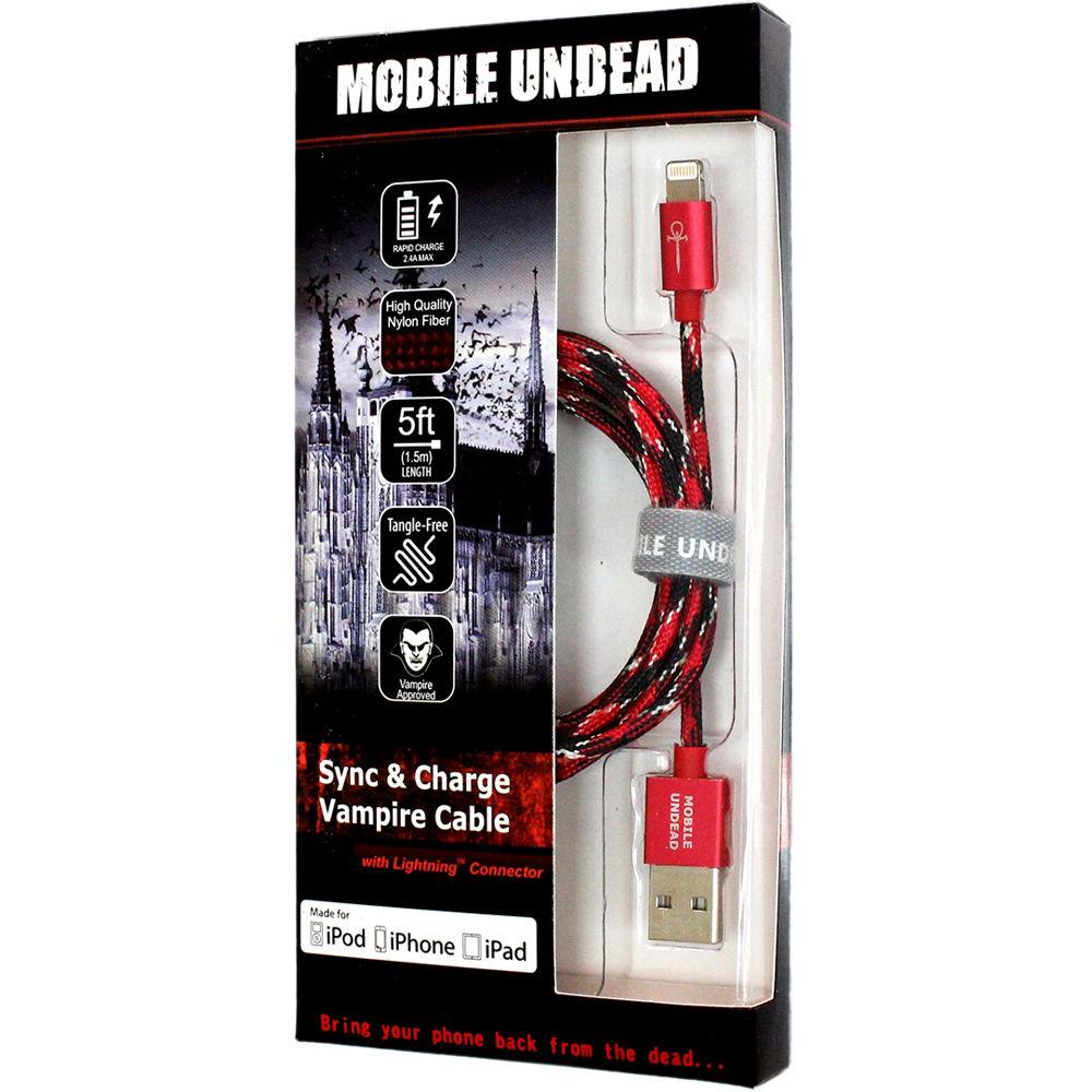 Tera Grand Mobile Undead Apple MFi-Certified Lightning to USB Cable