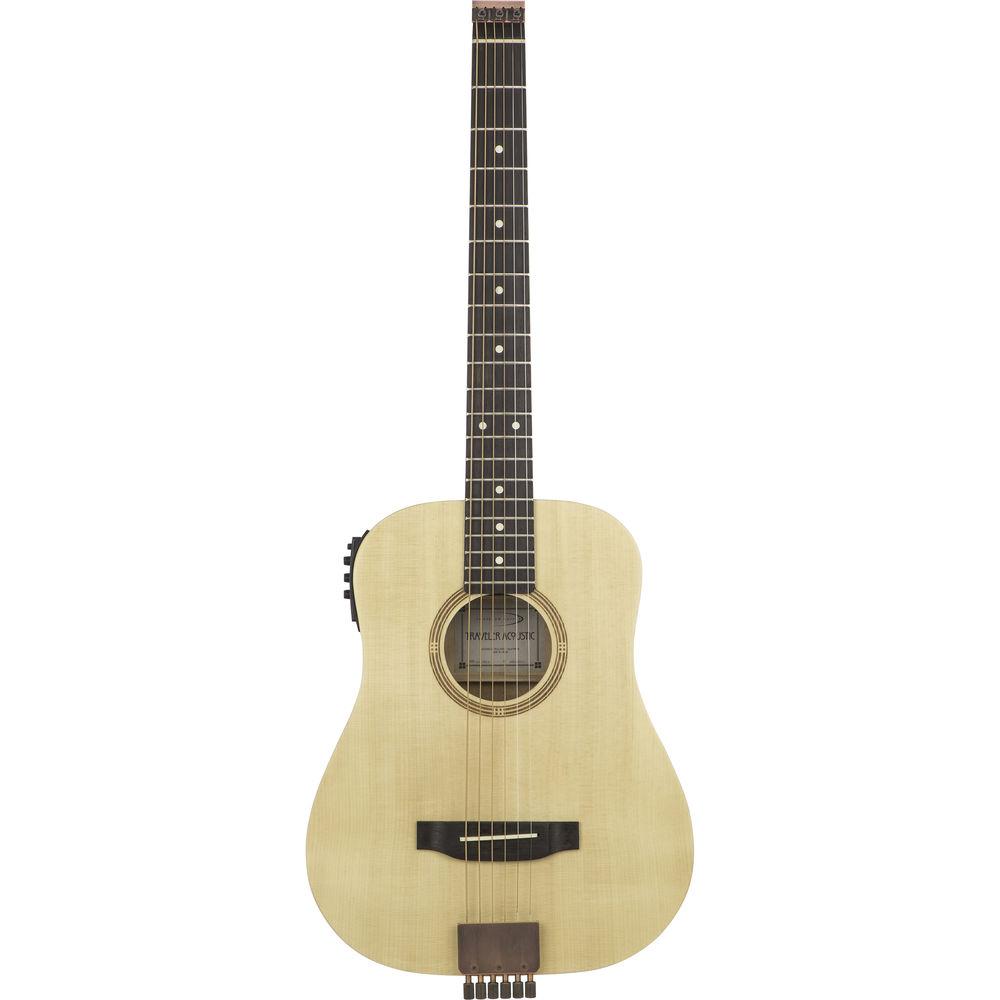 Traveler Guitar AG-105EQ Compact Acoustic Electric Guitar with Gig Bag