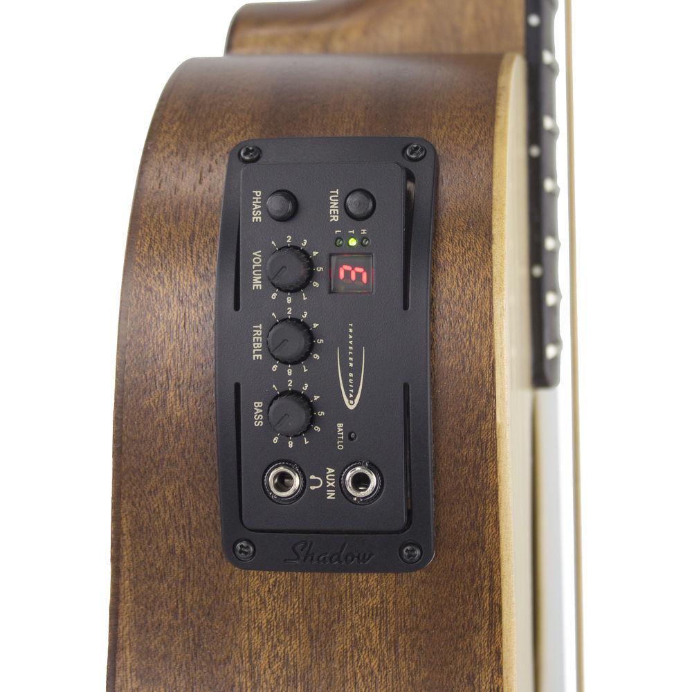 Traveler Guitar AG-105EQ Compact Acoustic Electric Guitar with Gig Bag