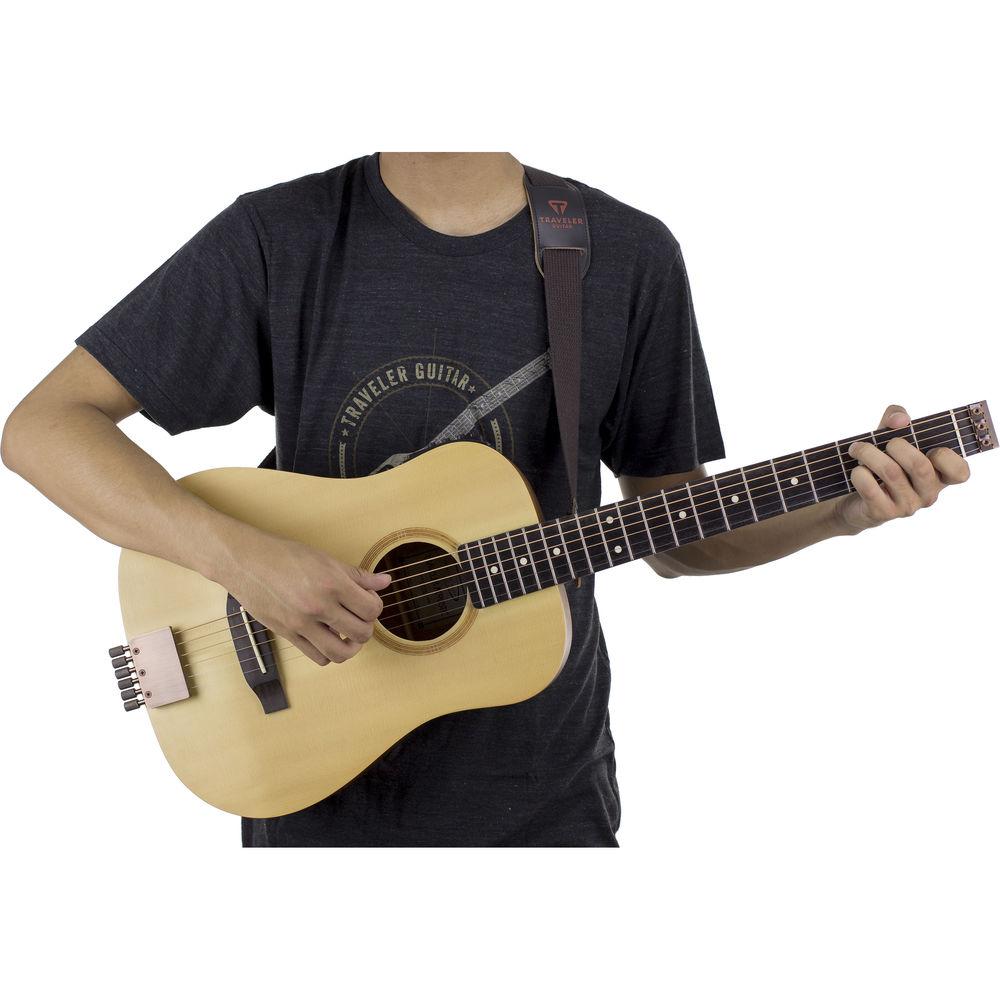 Traveler Guitar AG-105EQ Compact Acoustic Electric Guitar with Gig Bag