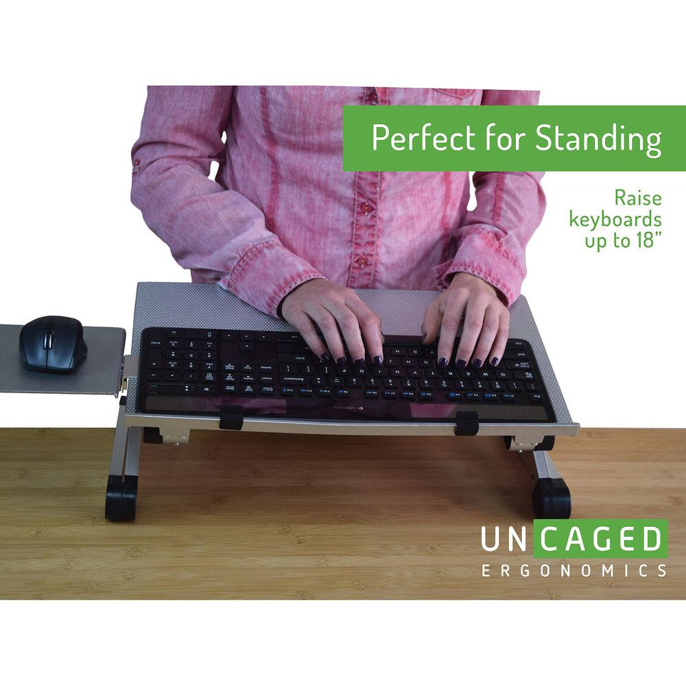 Uncaged Ergonomics Workez Keyboard Tray Stand