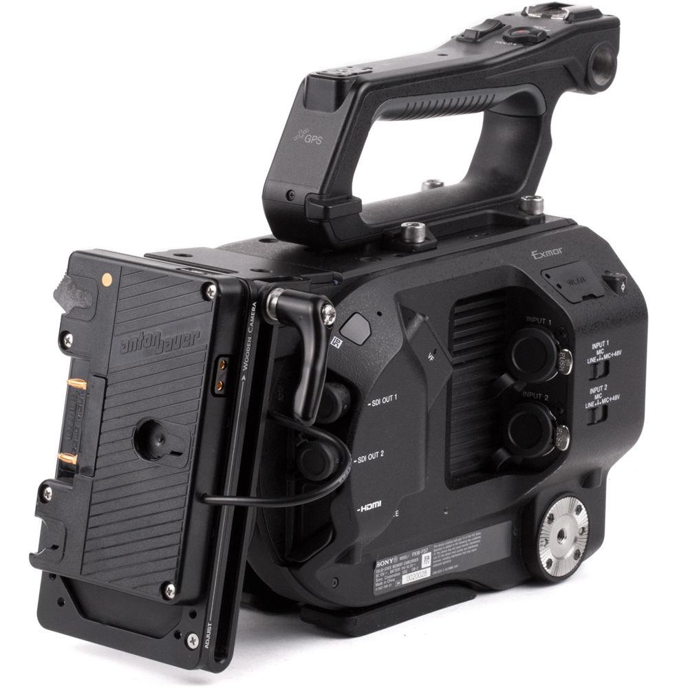 Wooden Camera Battery Slide for Sony FS7