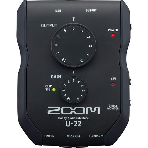 Zoom U-22 - USB Mobile Recording and Performance Interface