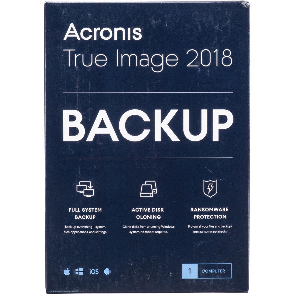 Acronis True Image 2018, Acronis, True, Image, 2018