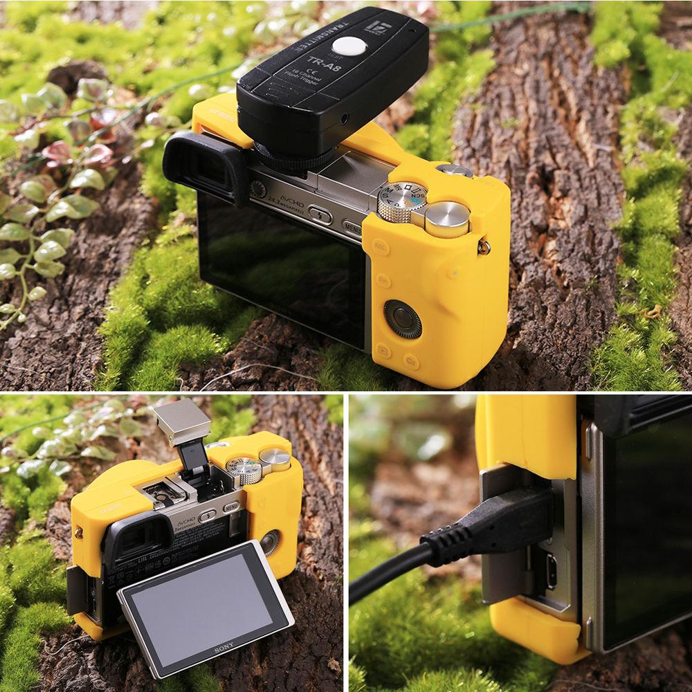 Amzer Soft Silicone Protective Case for Sony ILCE-6000