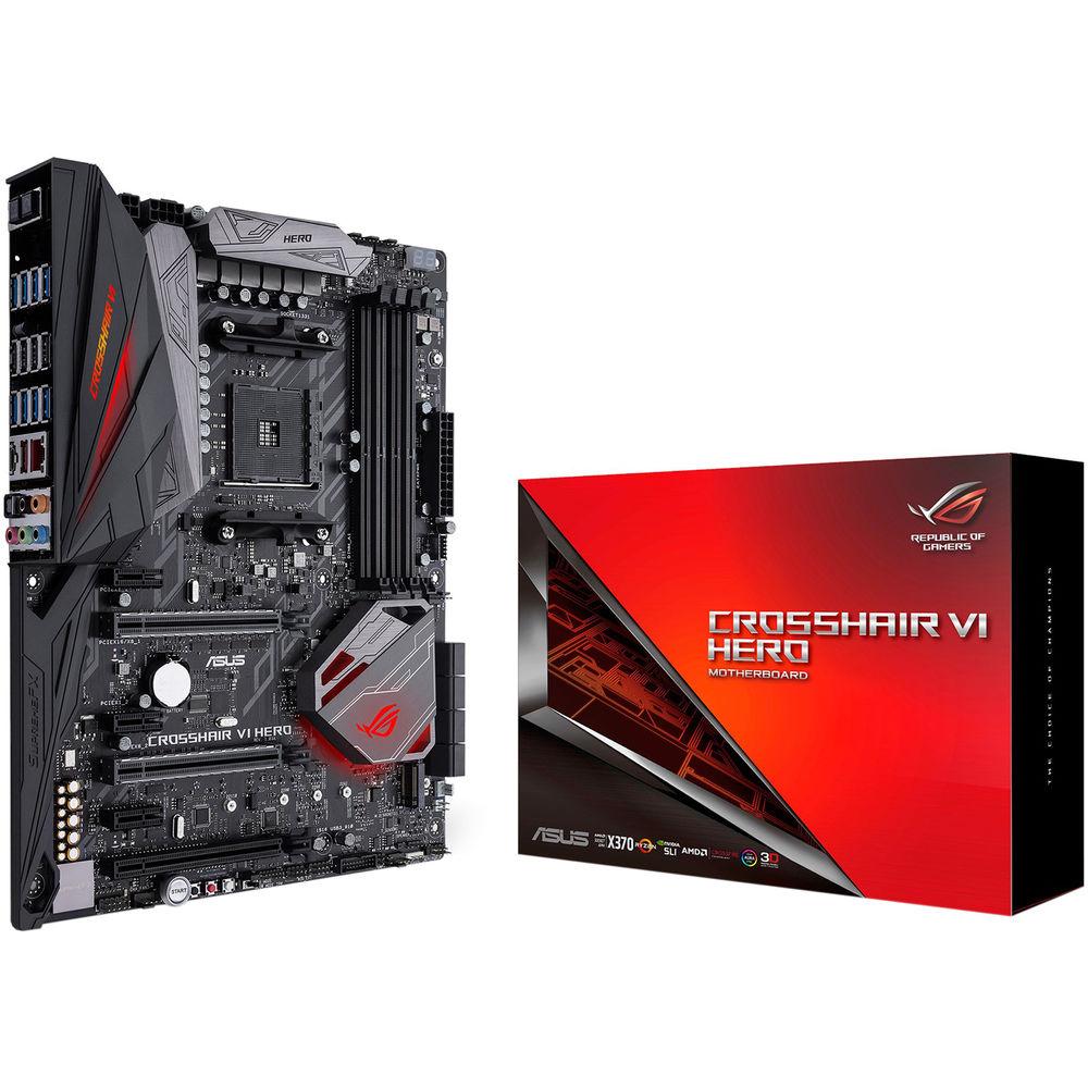ASUS Republic of Gamers Crosshair VI Hero AM4 ATX Motherboard